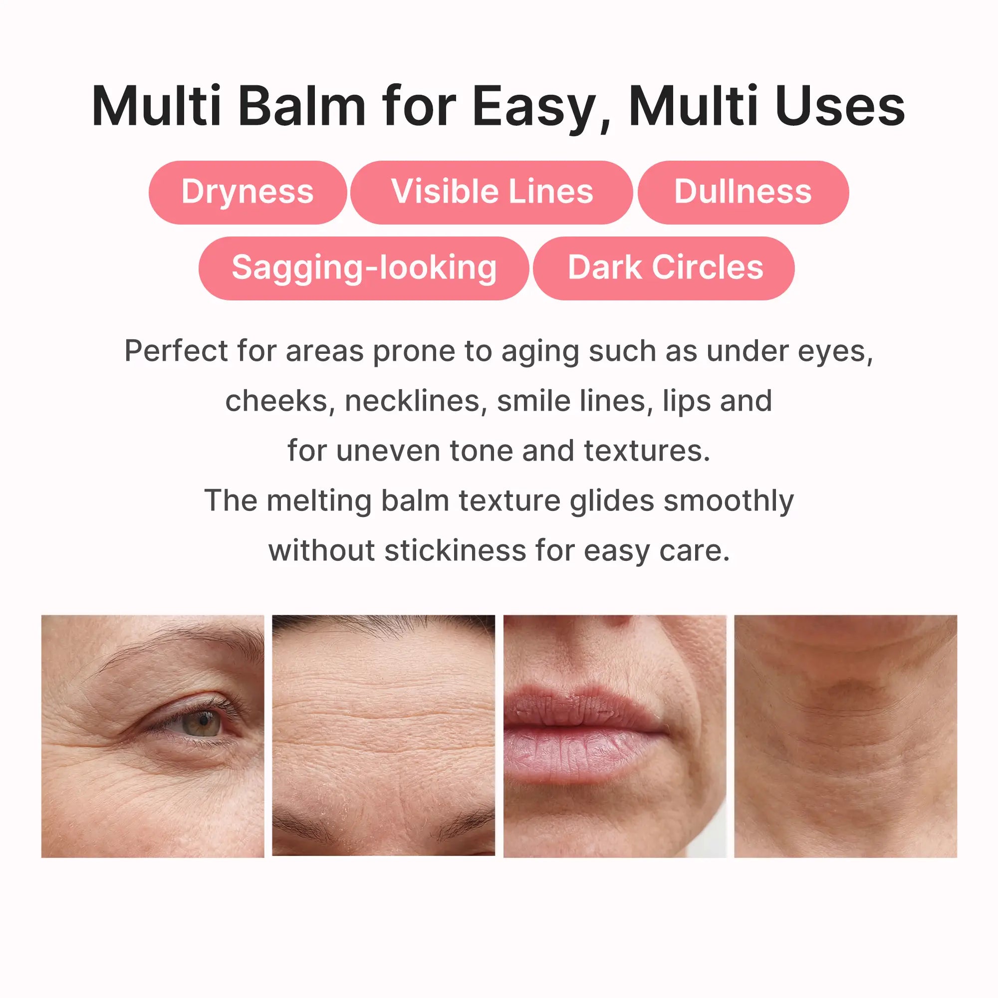 Revitalize Your Skin with Medicube's PDRN Pink Collagen Volume Multi Balm - The Ultimate Anti-Aging Solution for Youthful Radiance, Fine Line Reduction, and All-in-One Care for Under-Eyes, Neck, Forehead, Smile Lines, and Lips