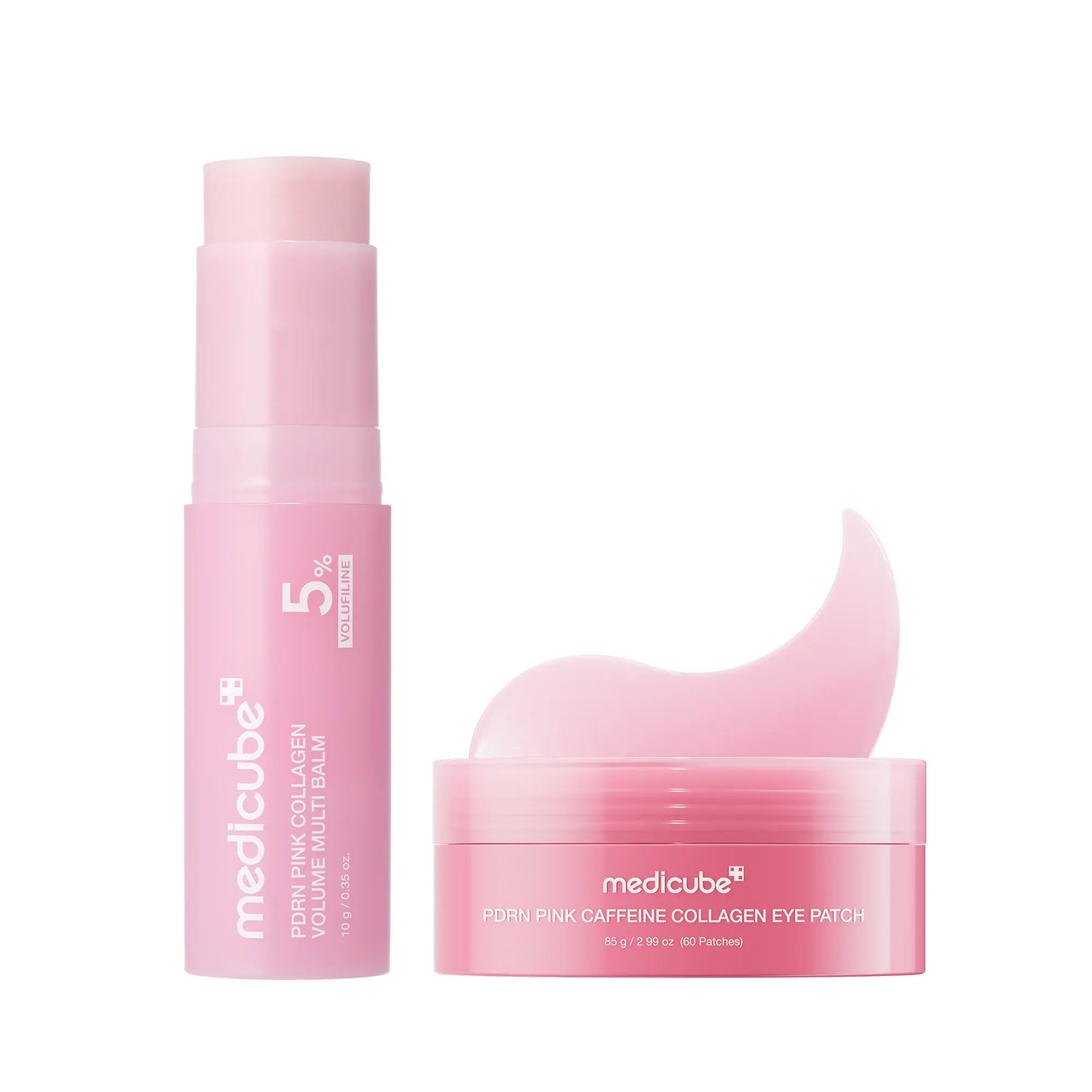Revitalize Your Skin with Medicube's PDRN Pink Collagen Volume Multi Balm - The Ultimate Anti-Aging Solution for Youthful Radiance, Fine Line Reduction, and All-in-One Care for Under-Eyes, Neck, Forehead, Smile Lines, and Lips